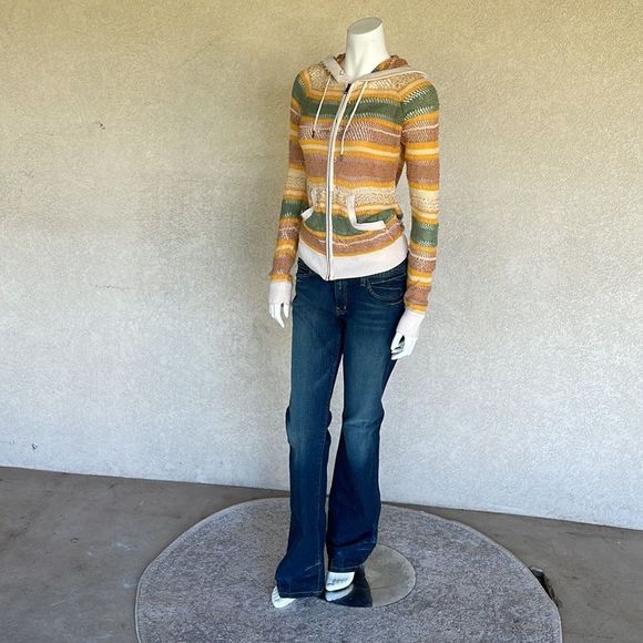 L.A.M.B. by Gwen Stefani Fishnet Hoodie - Picture 2 of 10